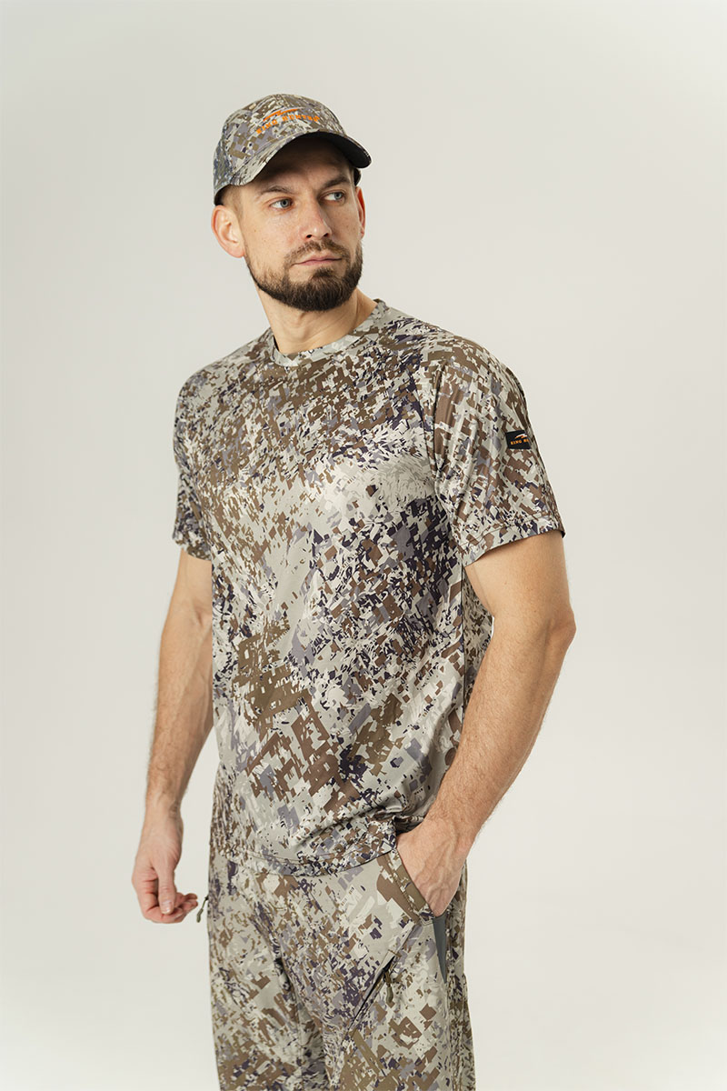 Футболка King Hunter BASE цвет High Camo